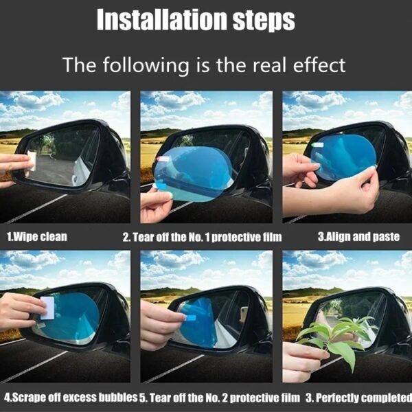 Película Impermeable para retrovisor - Imagen 2