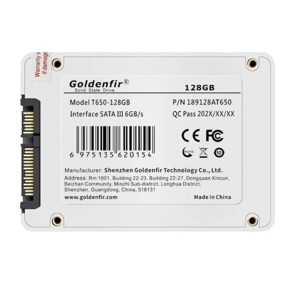 Disco Duro SSD Goldenfir 256GB - Imagen 3