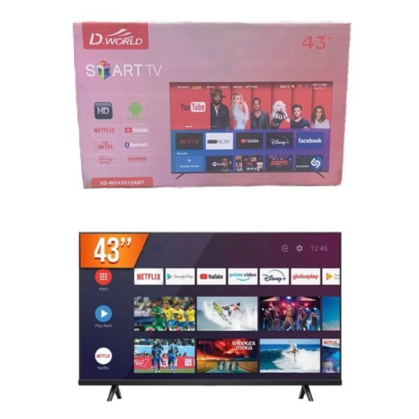 Televisor LED Smart TV 43" D' WORLD - Imagen 2