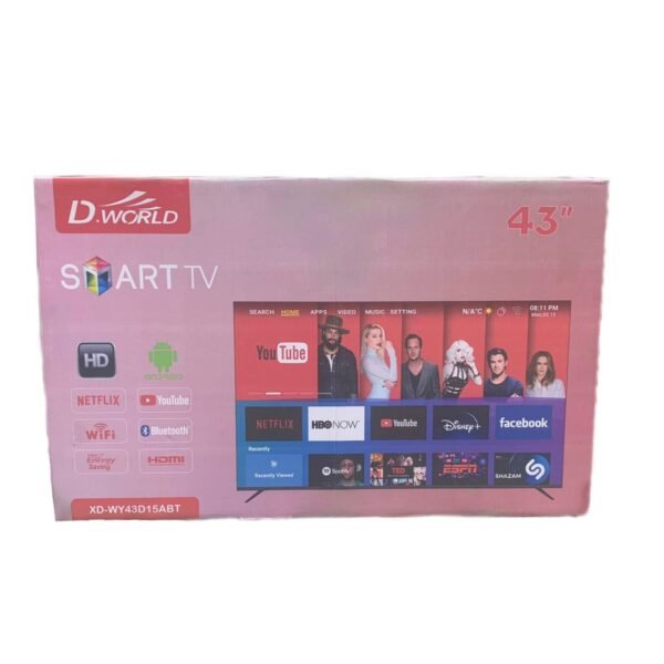 Televisor LED Smart TV 43" D' WORLD - Imagen 3