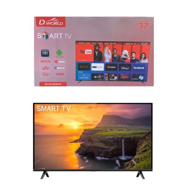 Televisor LED Smart TV 32" D' WORLD - Imagen 2