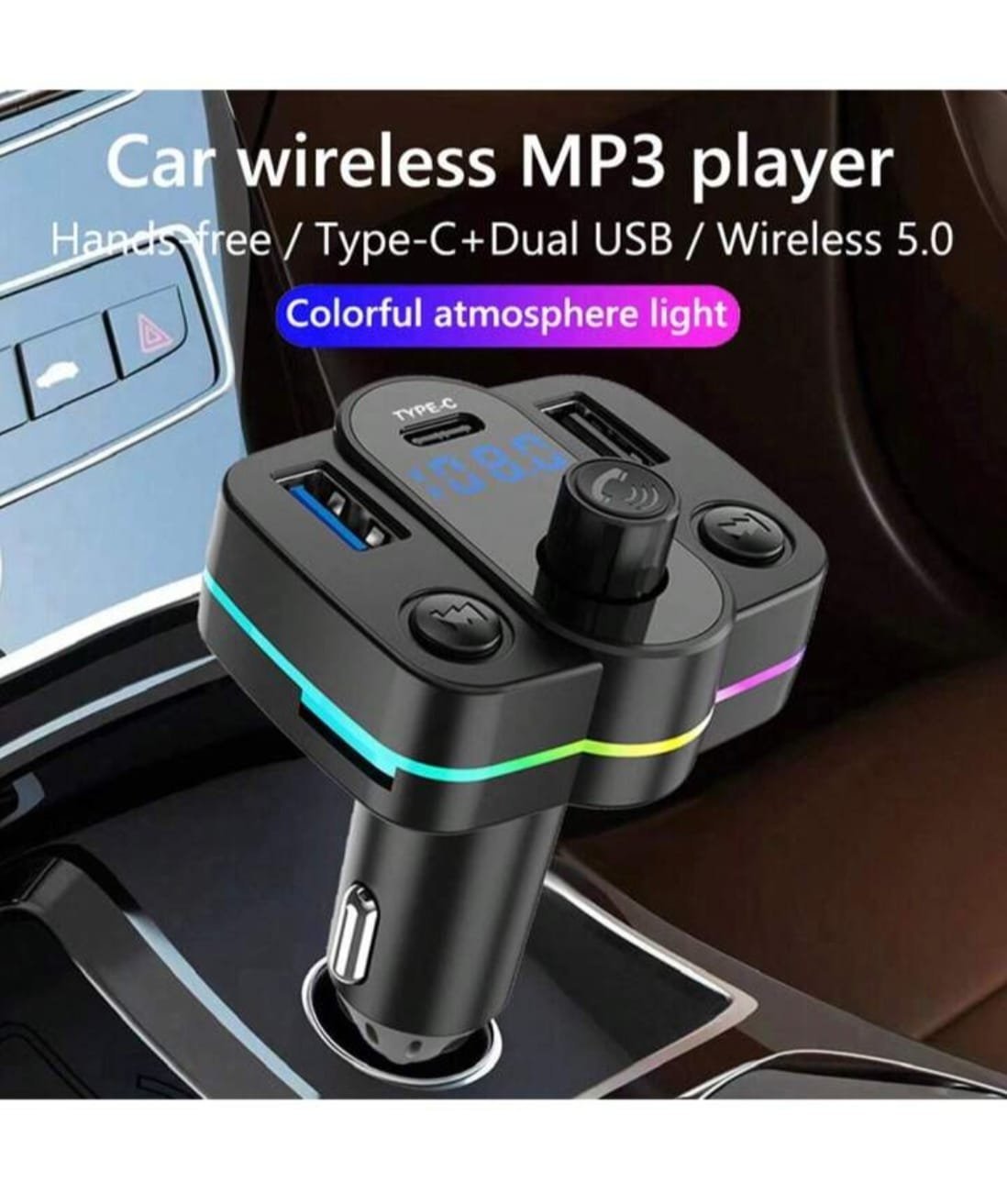 Adaptador Bluetooth para carro