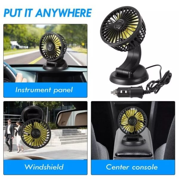 Abanico Para Vehículo 🍃🚗 - Imagen 3