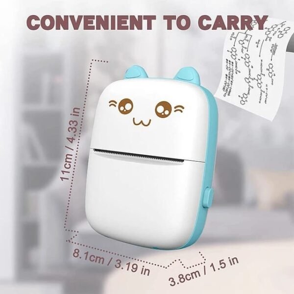 Mini Impresora Portátil de gatito 📄 - Imagen 3