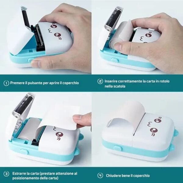 Mini Impresora Portátil de gatito 📄 - Imagen 4