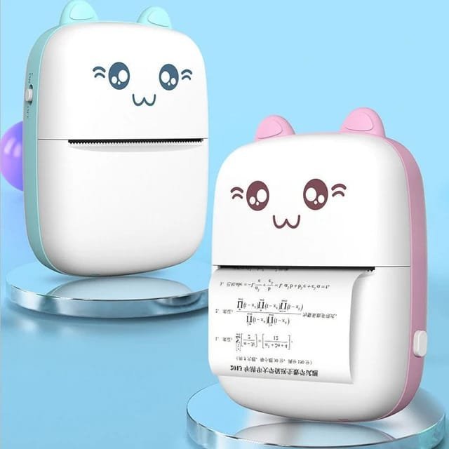 Mini Impresora Portátil de gatito 📄
